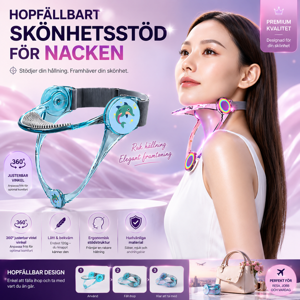 Hopfällbart nackstöd