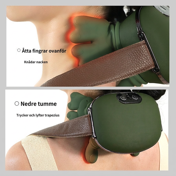 4D Handmassageapparat med människoliknande design