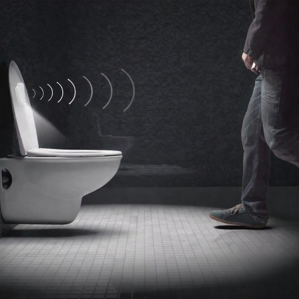 Rörelsesensor LED-belysning för toalett – Kreativ nattlampa