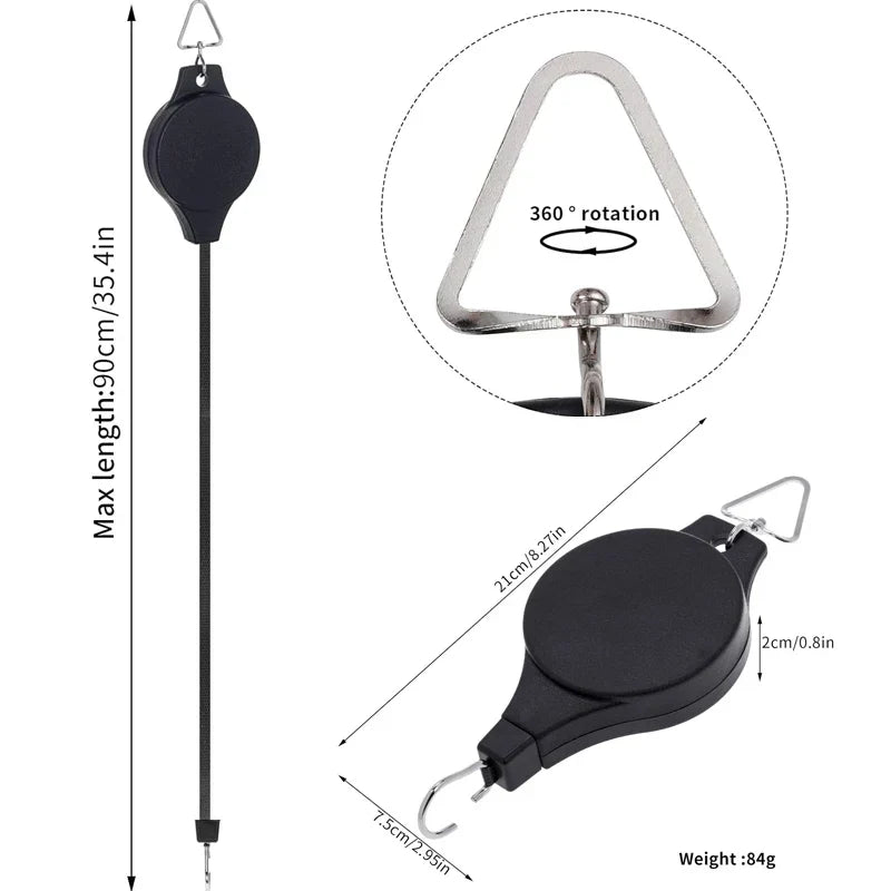 PlantPulley™ – Smidig Vård för Hängväxter